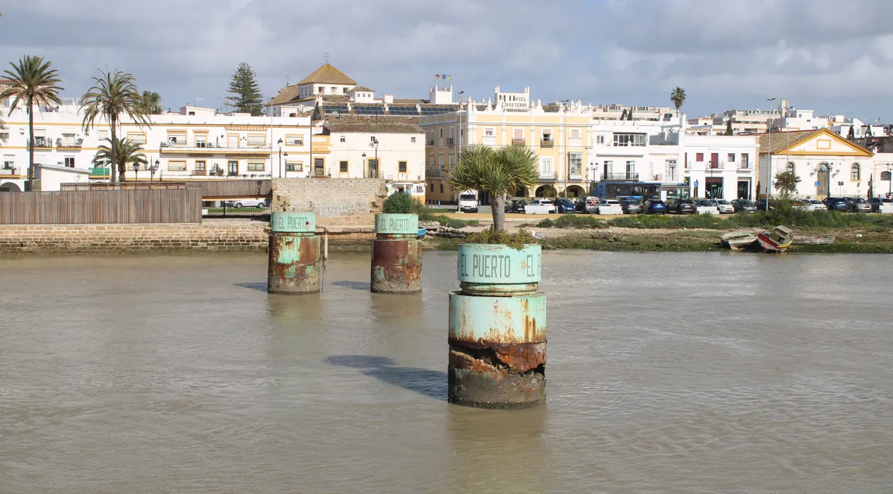 Vista del puerto de El Puerto de Santa María